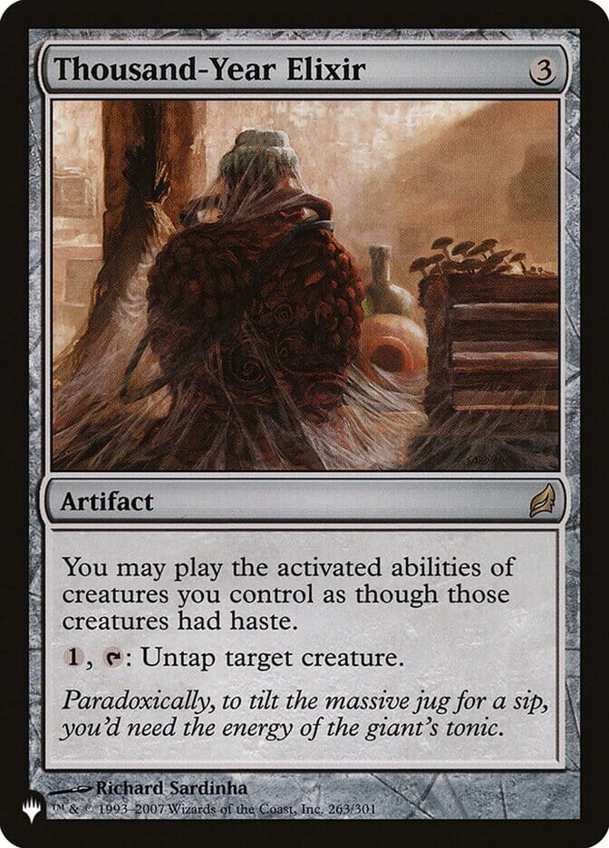 Thousand-Year Elixir [The List] MTG Single Magic: The Gathering  | Multizone: Comics And Games