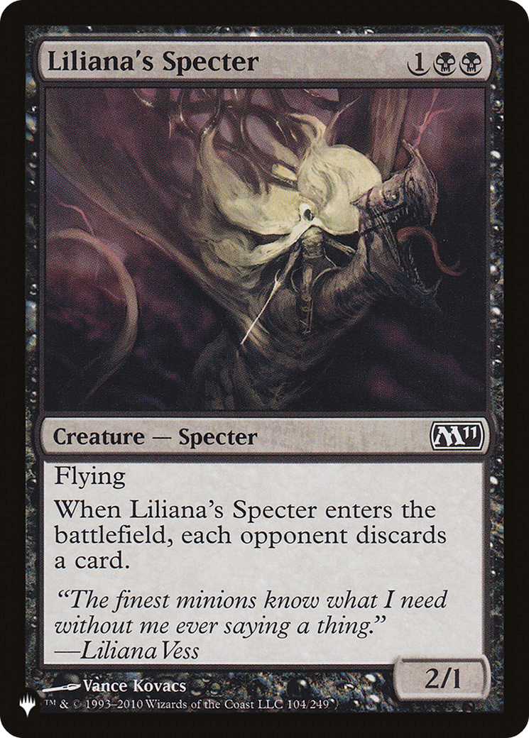 Liliana's Specter [The List] MTG Single Magic: The Gathering  | Multizone: Comics And Games