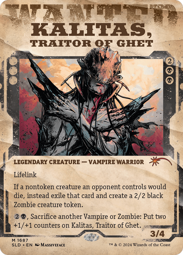 Kalitas, Traitor of Ghet [Secret Lair Drop Series] MTG Single Magic: The Gathering  | Multizone: Comics And Games