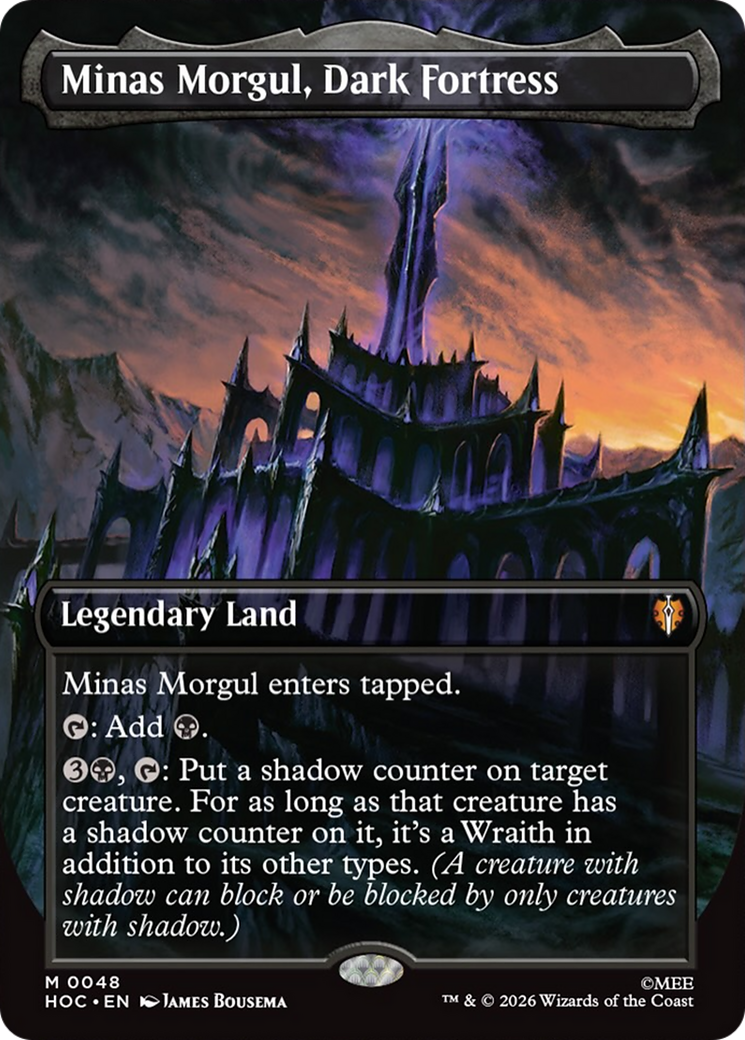 Minas Morgul, Dark Fortress (Borderless) [The Hobbit: Eternal-Legal] | Multizone: Comics And Games