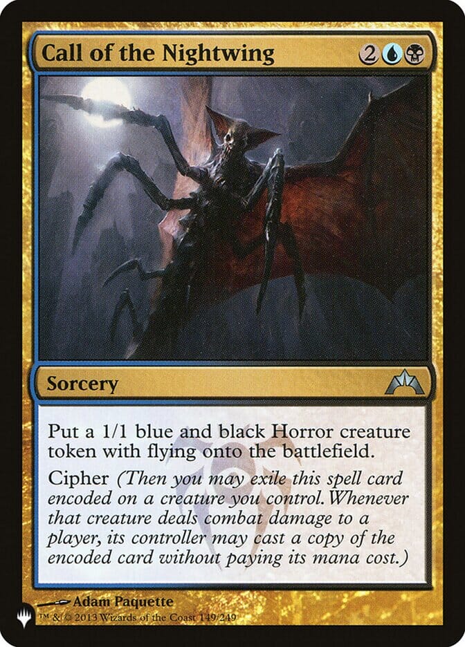 Call of the Nightwing [The List] MTG Single Magic: The Gathering  | Multizone: Comics And Games