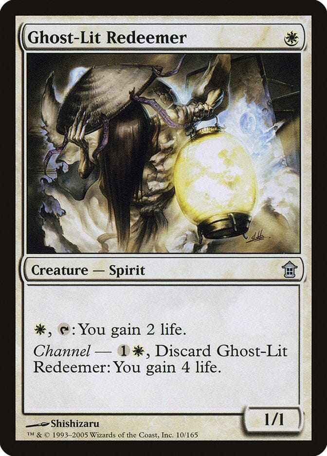 Ghost-Lit Redeemer [Saviors of Kamigawa] MTG Single Magic: The Gathering  | Multizone: Comics And Games