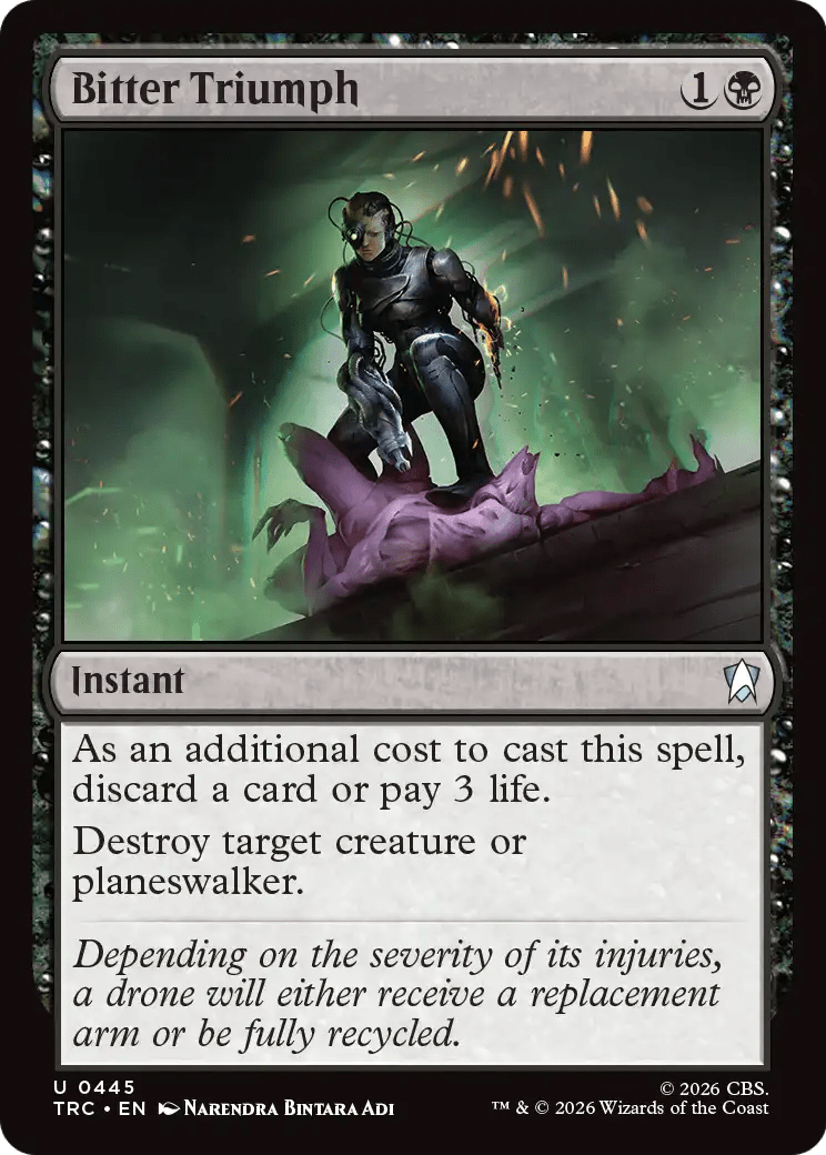 Bitter Triumph [Star Trek Commander] MTG Single Magic: The Gathering  | Multizone: Comics And Games