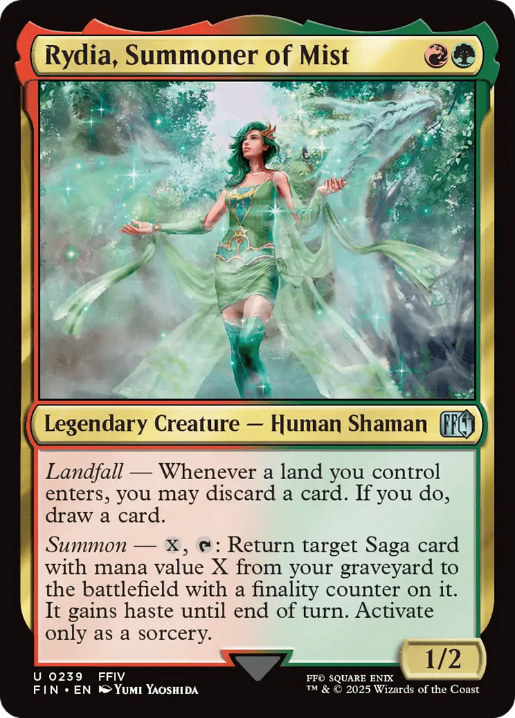 Rydia, Summoner of Mist [FINAL FANTASY] MTG Single Magic: The Gathering  | Multizone: Comics And Games