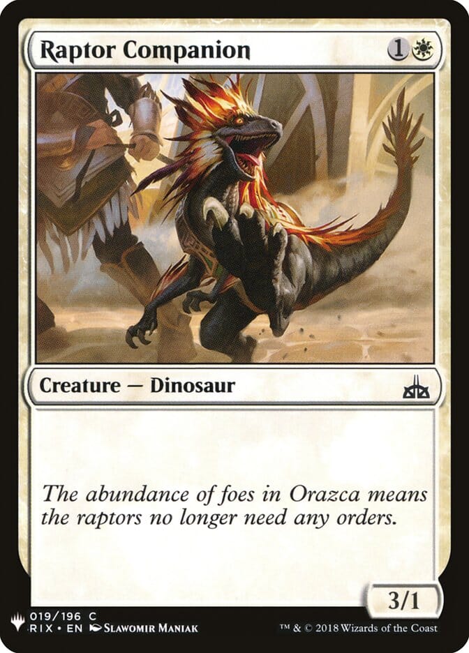 Raptor Companion [Mystery Booster] MTG Single Magic: The Gathering  | Multizone: Comics And Games