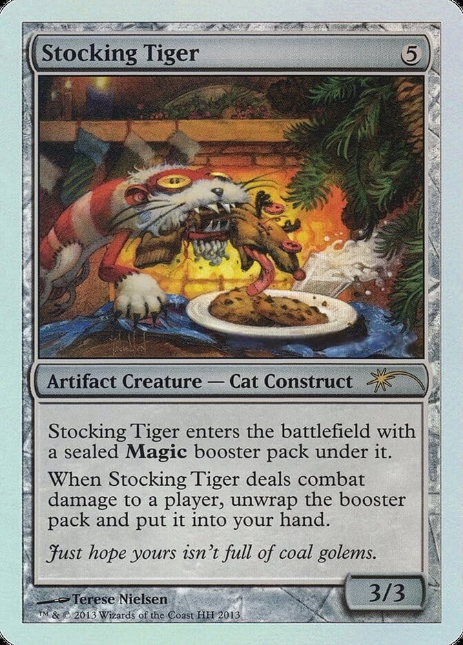 Stocking Tiger (No Date) [Happy Holidays] MTG Single Magic: The Gathering  | Multizone: Comics And Games