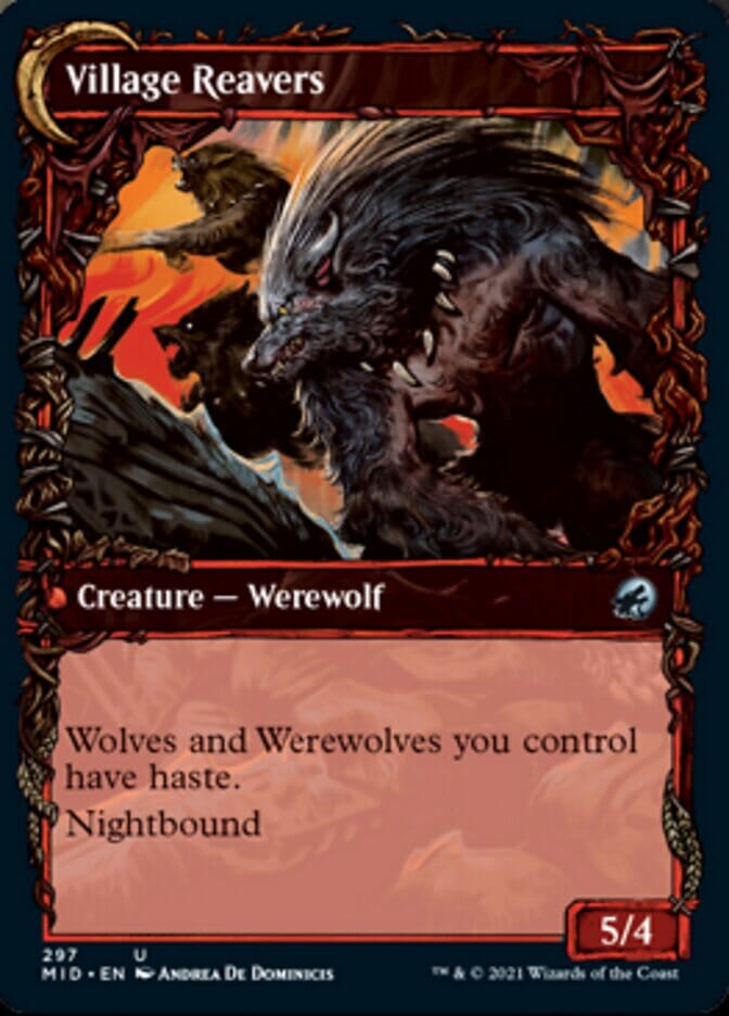 Village Watch // Village Reavers (Showcase Equinox) [Innistrad: Midnight Hunt] MTG Single Magic: The Gathering  | Multizone: Comics And Games