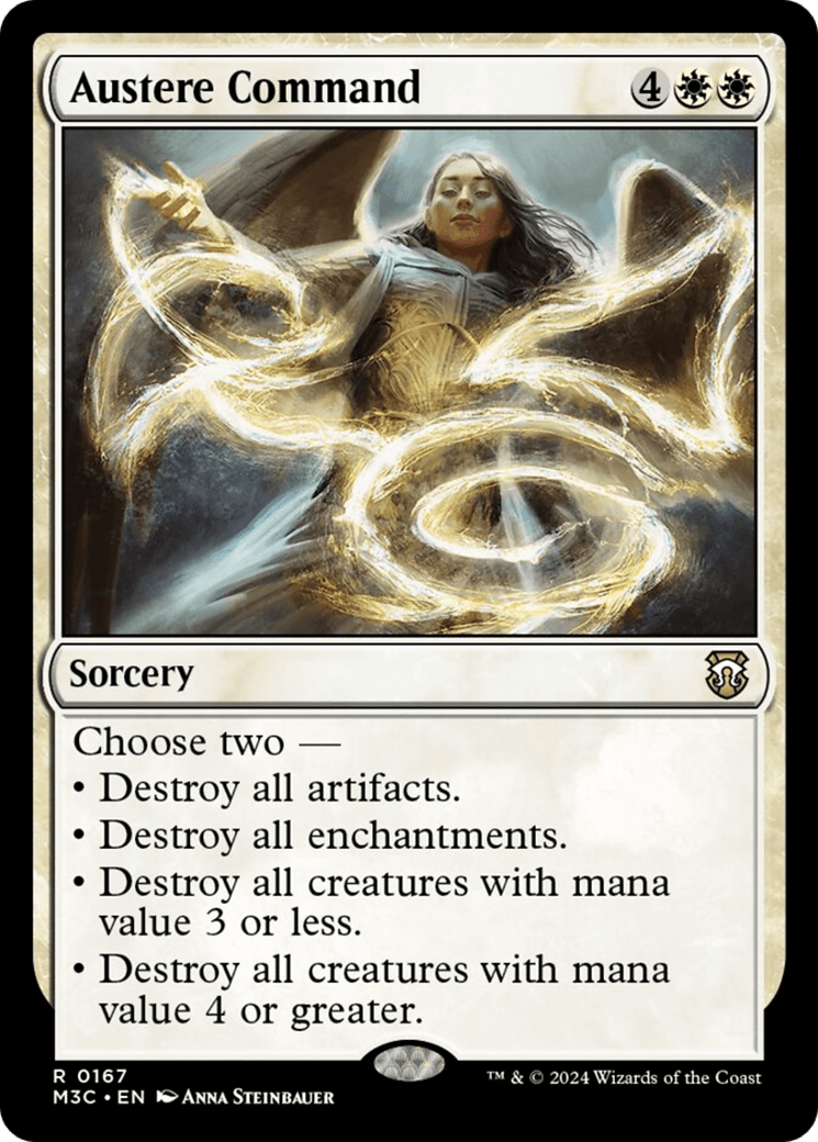 Austere Command [Modern Horizons 3 Commander] MTG Single Magic: The Gathering  | Multizone: Comics And Games