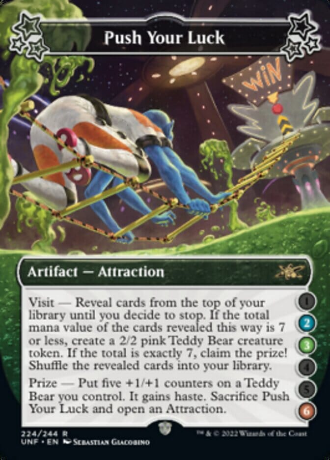 Push Your Luck (2-3-6) [Unfinity] MTG Single Magic: The Gathering  | Multizone: Comics And Games