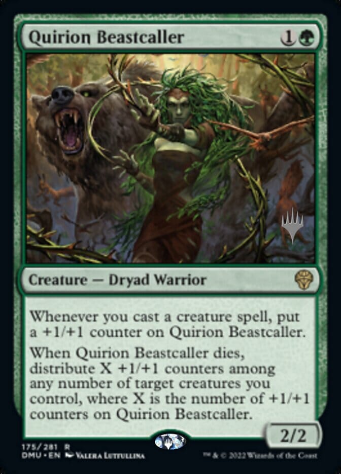 Quirion Beastcaller (Promo Pack) [Dominaria United Promos] MTG Single Magic: The Gathering  | Multizone: Comics And Games