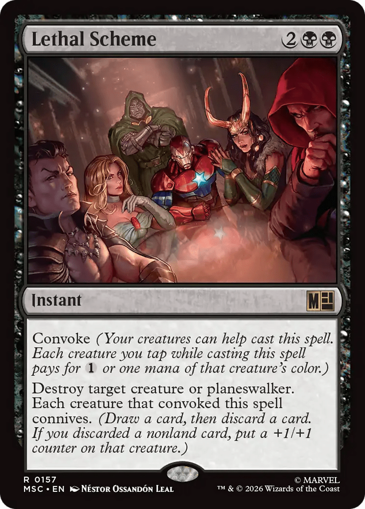 Lethal Scheme [Marvel Super Heroes Commander] | Multizone: Comics And Games