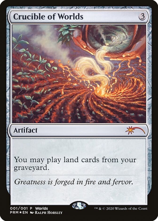 Crucible of Worlds (Worlds) [World Championship Promos] MTG Single Magic: The Gathering  | Multizone: Comics And Games
