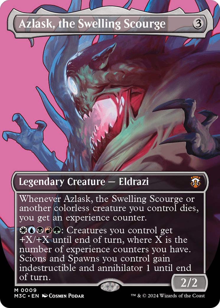 Azlask, the Swelling Scourge (Borderless) [Modern Horizons 3 Commander] | Multizone: Comics And Games