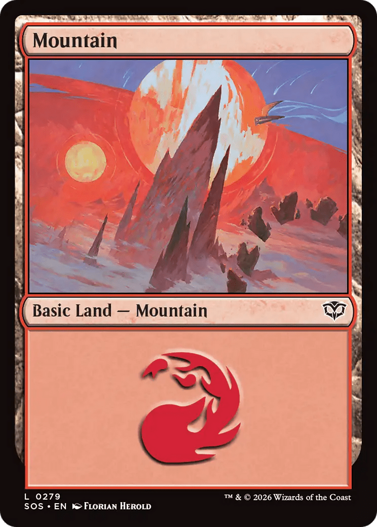 Mountain (0279) [Secrets of Strixhaven] MTG Single Magic: The Gathering  | Multizone: Comics And Games