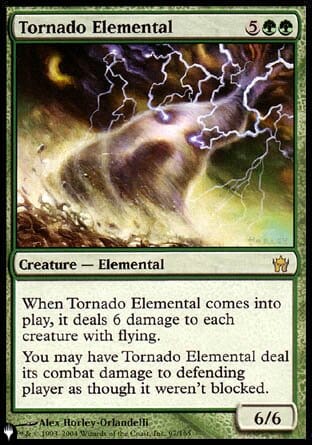 Tornado Elemental [The List] MTG Single Magic: The Gathering  | Multizone: Comics And Games