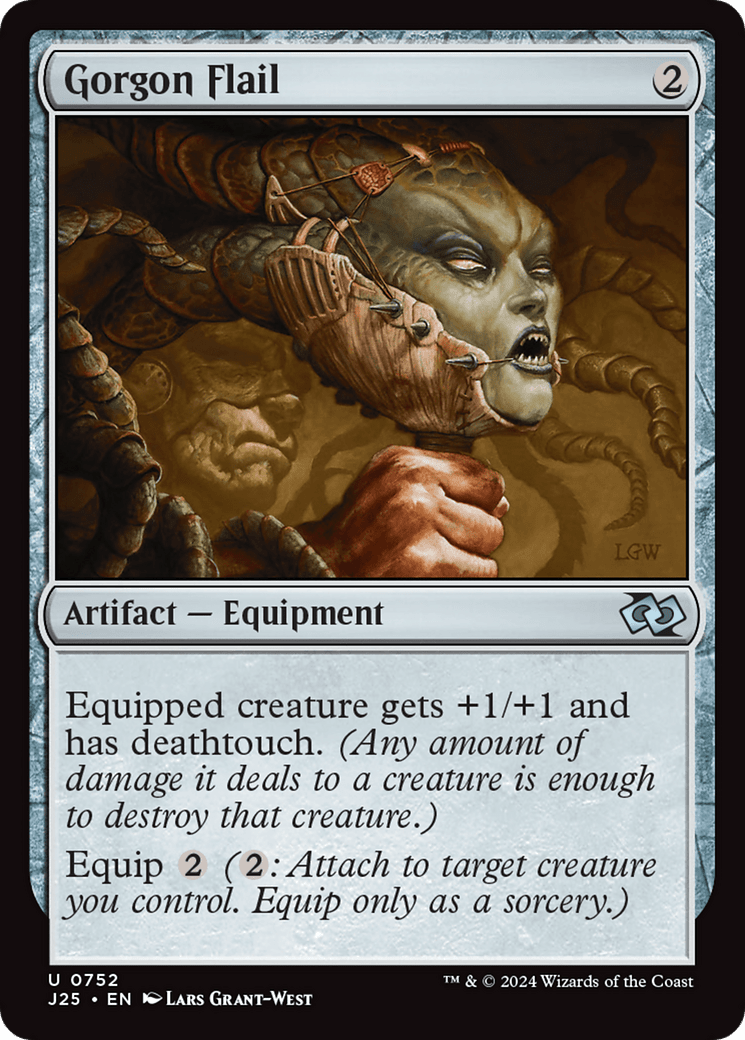 Gorgon Flail [Foundations Jumpstart] MTG Single Magic: The Gathering  | Multizone: Comics And Games