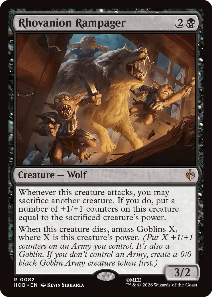 Rhovanion Rampager [The Hobbit] MTG Single Magic: The Gathering  | Multizone: Comics And Games