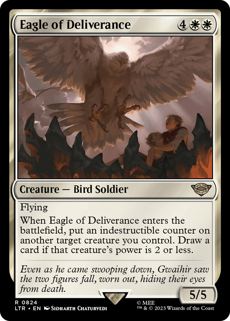 Eagle of Deliverance [The Lord of the Rings: Tales of Middle-Earth] MTG Single Magic: The Gathering  | Multizone: Comics And Games