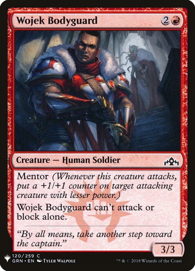 Wojek Bodyguard [Mystery Booster] MTG Single Magic: The Gathering  | Multizone: Comics And Games