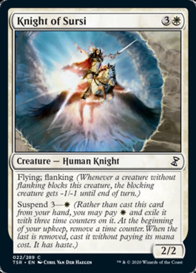 Knight of Sursi [Time Spiral Remastered] MTG Single Magic: The Gathering  | Multizone: Comics And Games