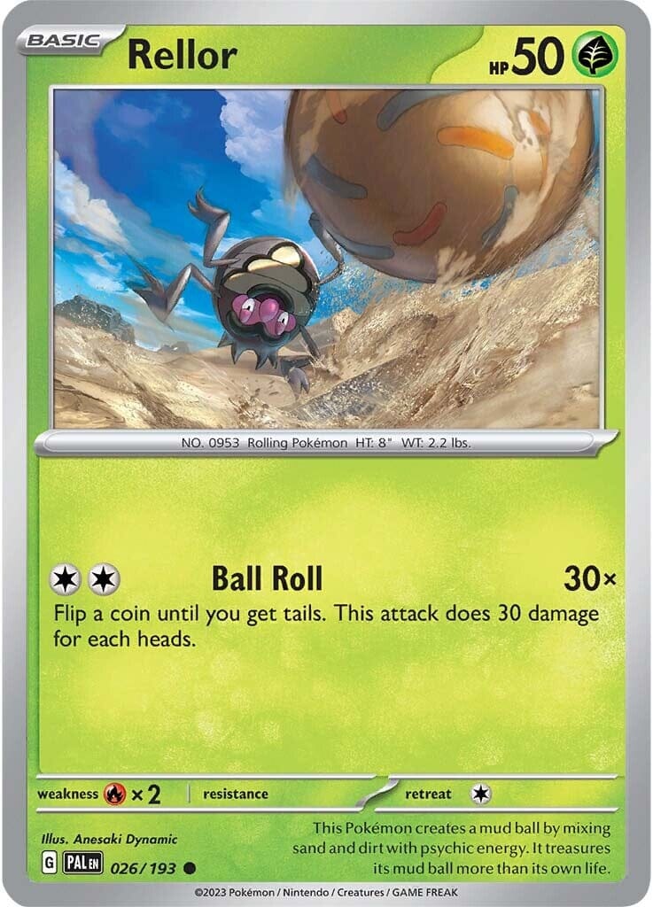 Rellor (026/193) [Scarlet & Violet: Paldea Evolved] Pokemon Single Pokémon  | Multizone: Comics And Games