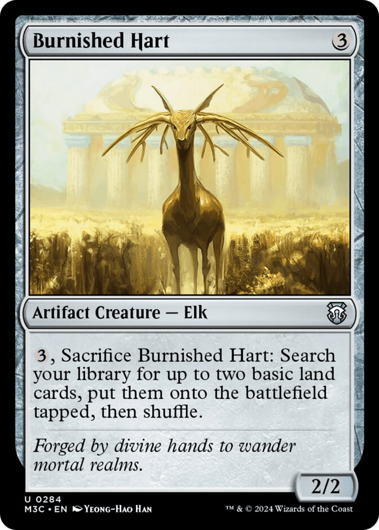 Burnished Hart (Ripple Foil) [Modern Horizons 3 Commander] MTG Single Magic: The Gathering  | Multizone: Comics And Games