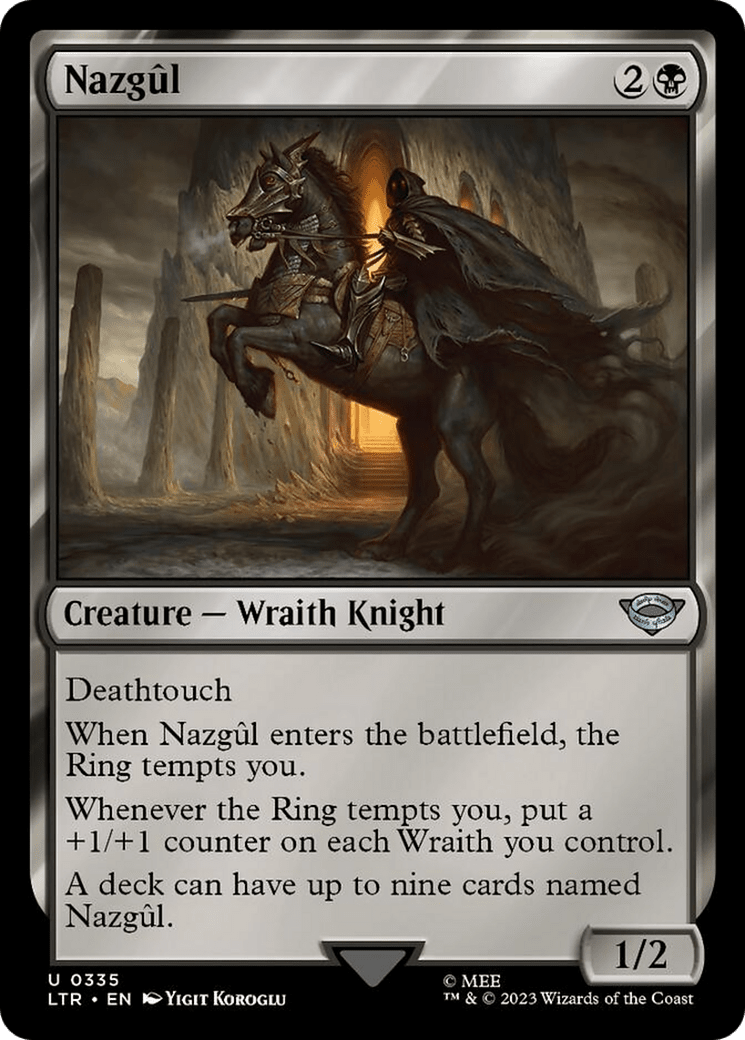 Nazgul (335) [The Lord of the Rings: Tales of Middle-Earth] MTG Single Magic: The Gathering  | Multizone: Comics And Games