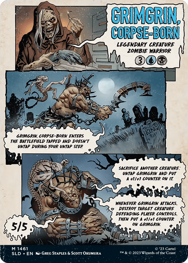 Grimgrin, Corpse-Born [Secret Lair Drop Series] MTG Single Magic: The Gathering  | Multizone: Comics And Games