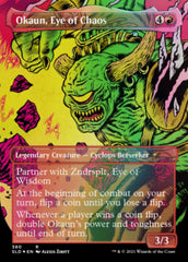 Okaun, Eye of Chaos // Okaun, Eye of Chaos (Borderless) [Secret Lair Drop Series] MTG Single Magic: The Gathering  | Multizone: Comics And Games