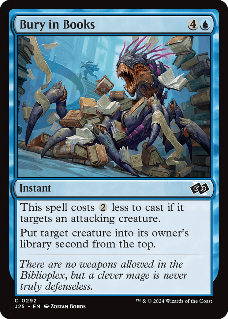 Bury in Books [Foundations Jumpstart] MTG Single Magic: The Gathering  | Multizone: Comics And Games
