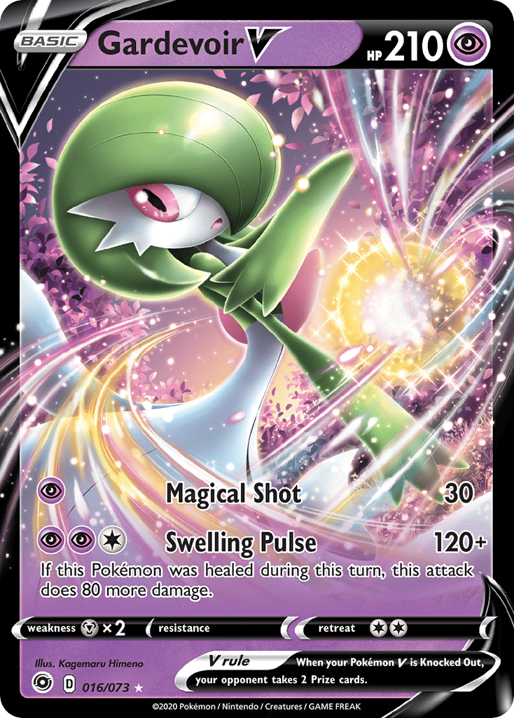 Gardevoir V (016/073) [Sword & Shield: Champion's Path] Pokemon Single Pokémon  | Multizone: Comics And Games