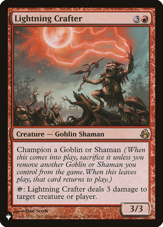 Lightning Crafter [The List] MTG Single Magic: The Gathering  | Multizone: Comics And Games