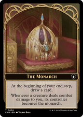 Copy (54) // The Monarch Double-Sided Token [Commander Masters Tokens] MTG Single Magic: The Gathering  | Multizone: Comics And Games