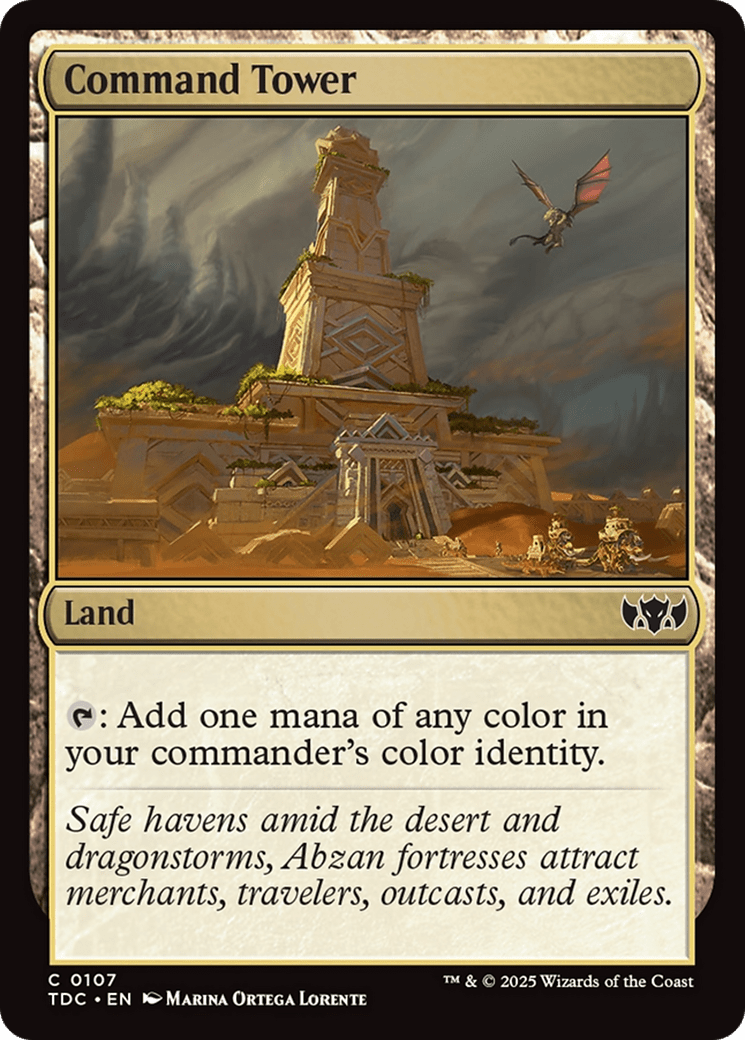 Command Tower [Tarkir: Dragonstorm Commander] MTG Single Magic: The Gathering  | Multizone: Comics And Games