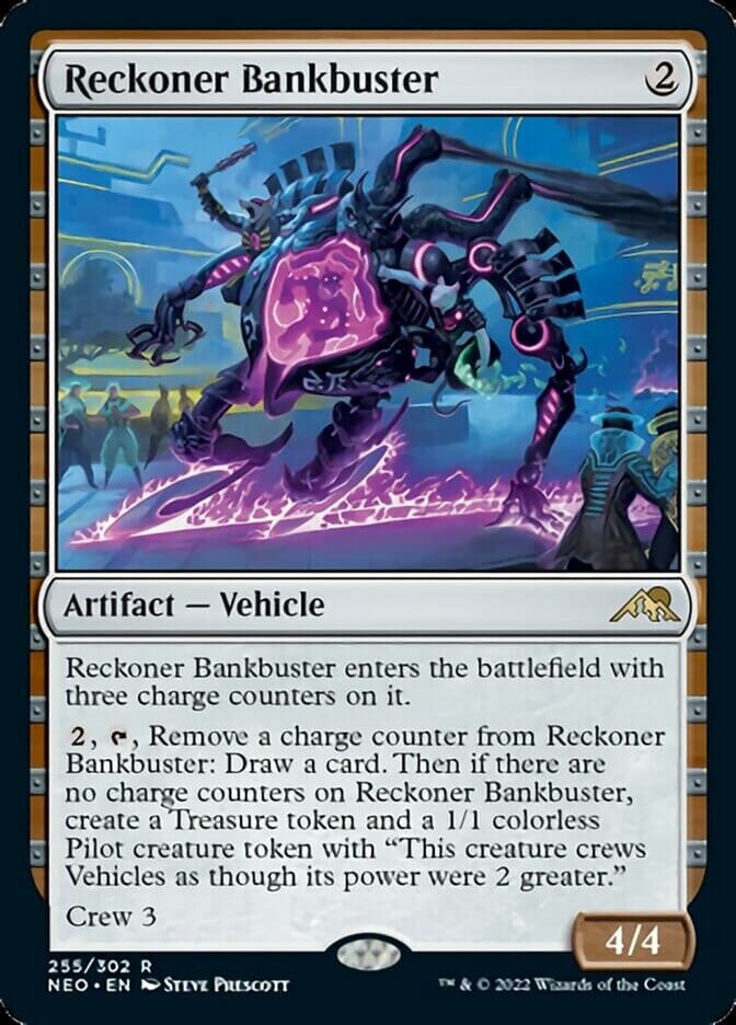 Reckoner Bankbuster [Kamigawa: Neon Dynasty] MTG Single Magic: The Gathering  | Multizone: Comics And Games