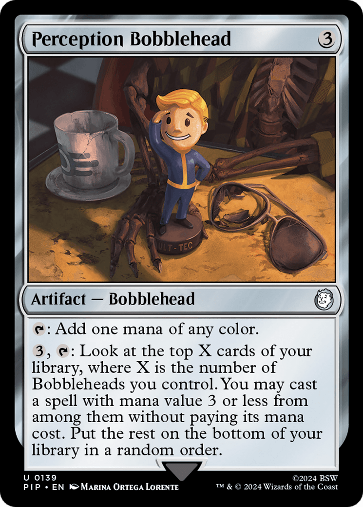 Perception Bobblehead [Fallout] MTG Single Magic: The Gathering  | Multizone: Comics And Games