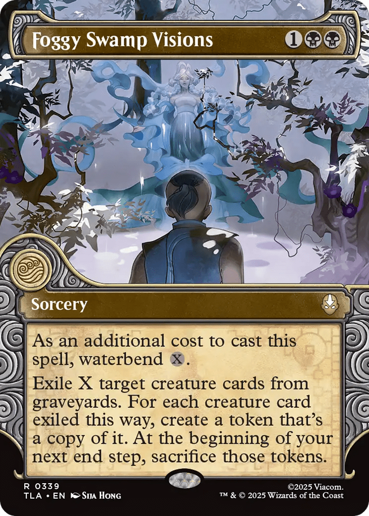 Foggy Swamp Visions (Showcase) [Avatar: The Last Airbender] MTG Single Magic: The Gathering  | Multizone: Comics And Games