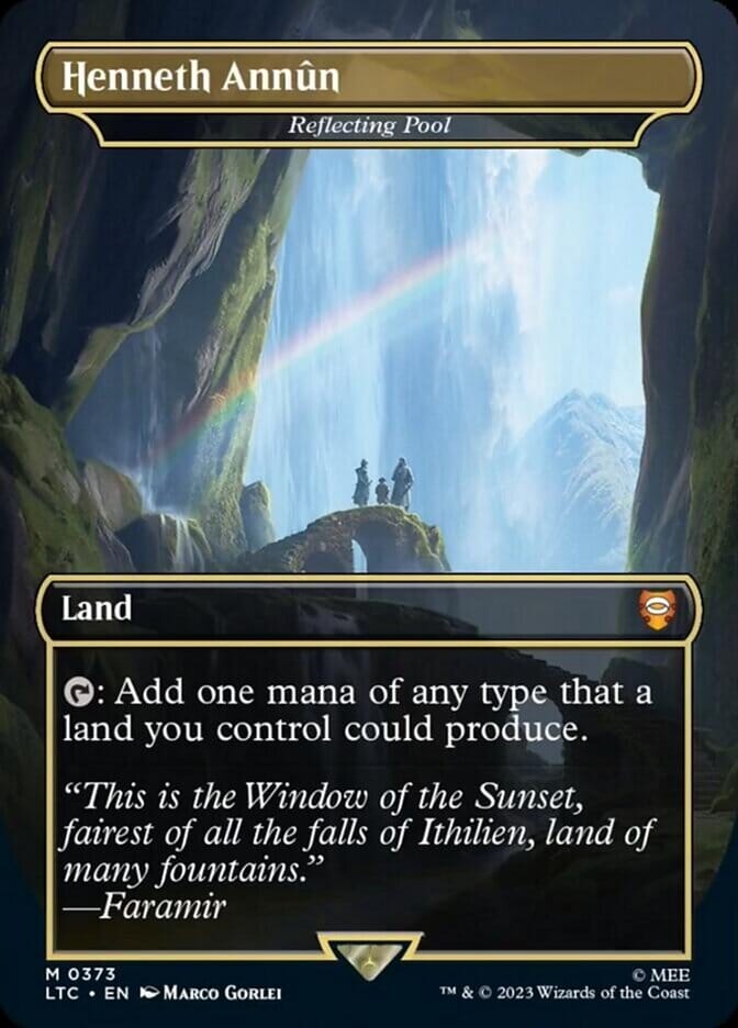 Henneth Annun - Reflecting Pool [The Lord of the Rings: Tales of Middle-Earth Commander] MTG Single Magic: The Gathering  | Multizone: Comics And Games