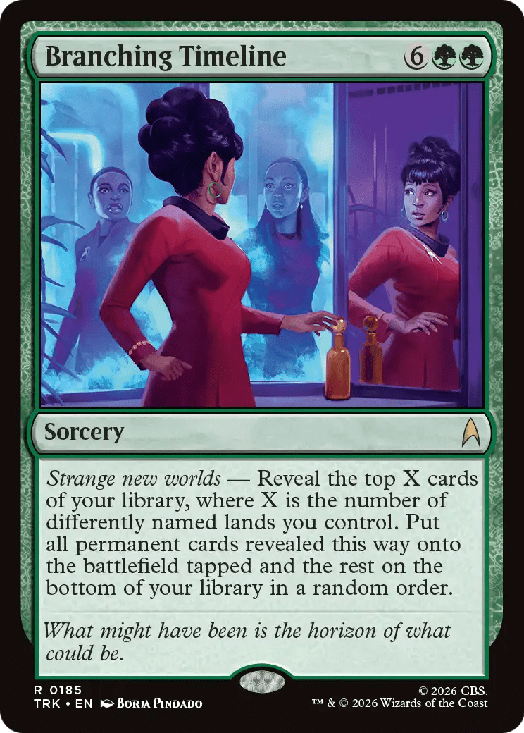 Branching Timeline [Star Trek] MTG Single Magic: The Gathering  | Multizone: Comics And Games