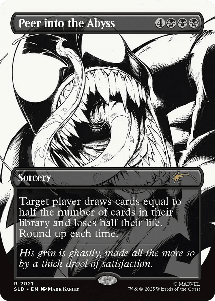 Peer into the Abyss (2021) [Secret Lair Drop Series] MTG Single Magic: The Gathering  | Multizone: Comics And Games