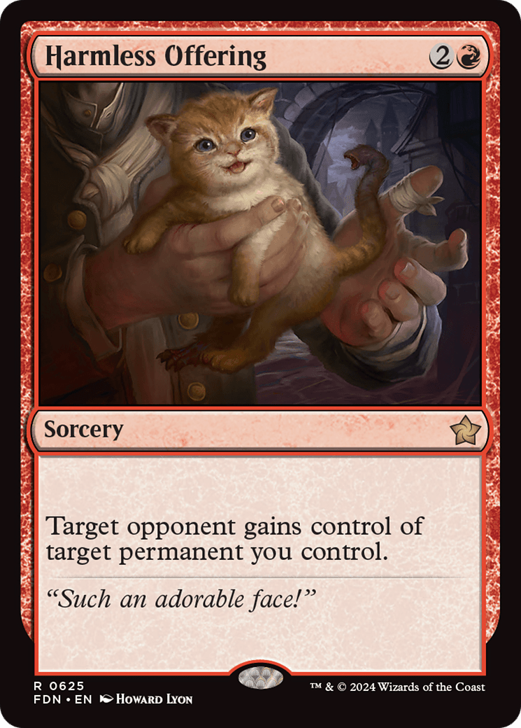 Harmless Offering [Foundations] MTG Single Magic: The Gathering  | Multizone: Comics And Games