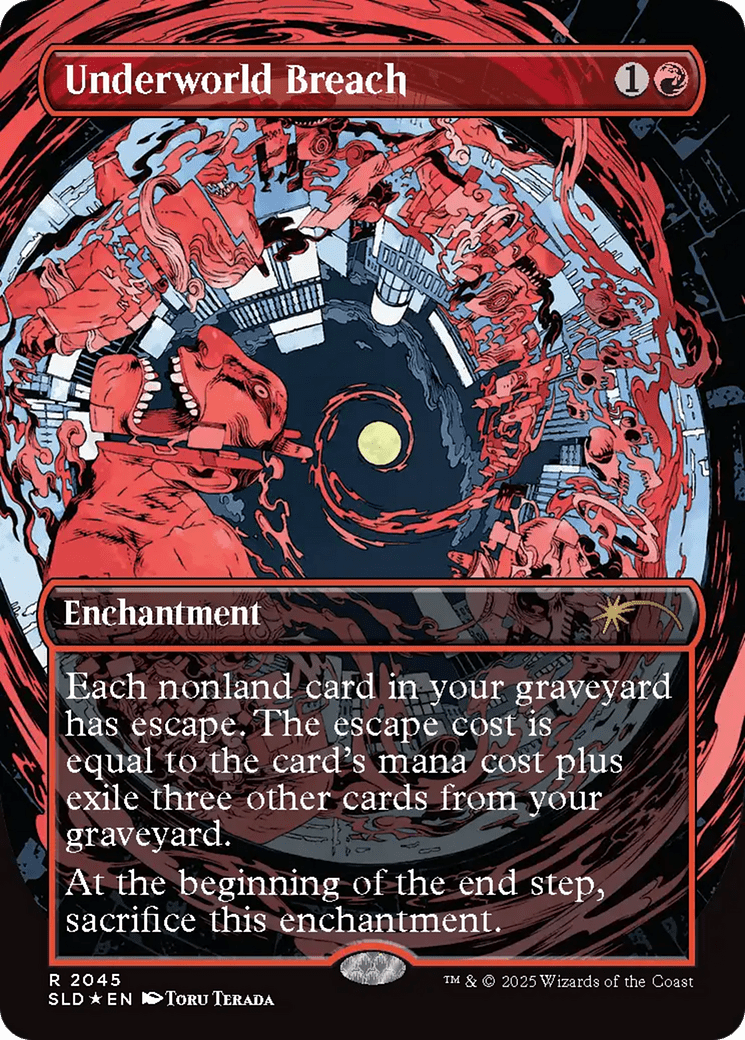 Underworld Breach (2045) (Raised Foil) [Secret Lair Drop Series] MTG Single Magic: The Gathering  | Multizone: Comics And Games
