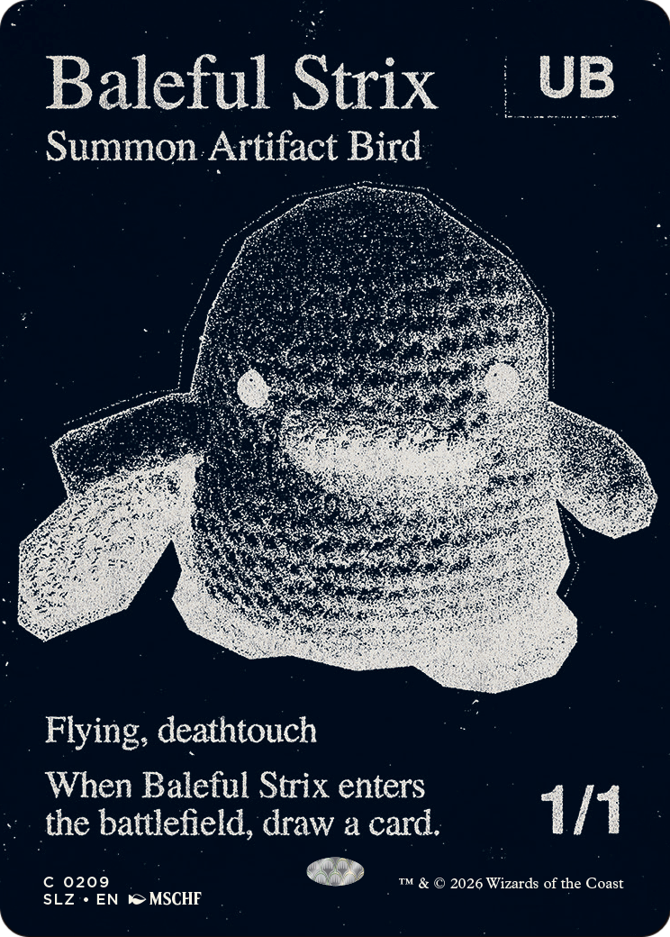 Baleful Strix (0209) [Secret Lair x MSCHF: The Zeta Set] | Multizone: Comics And Games