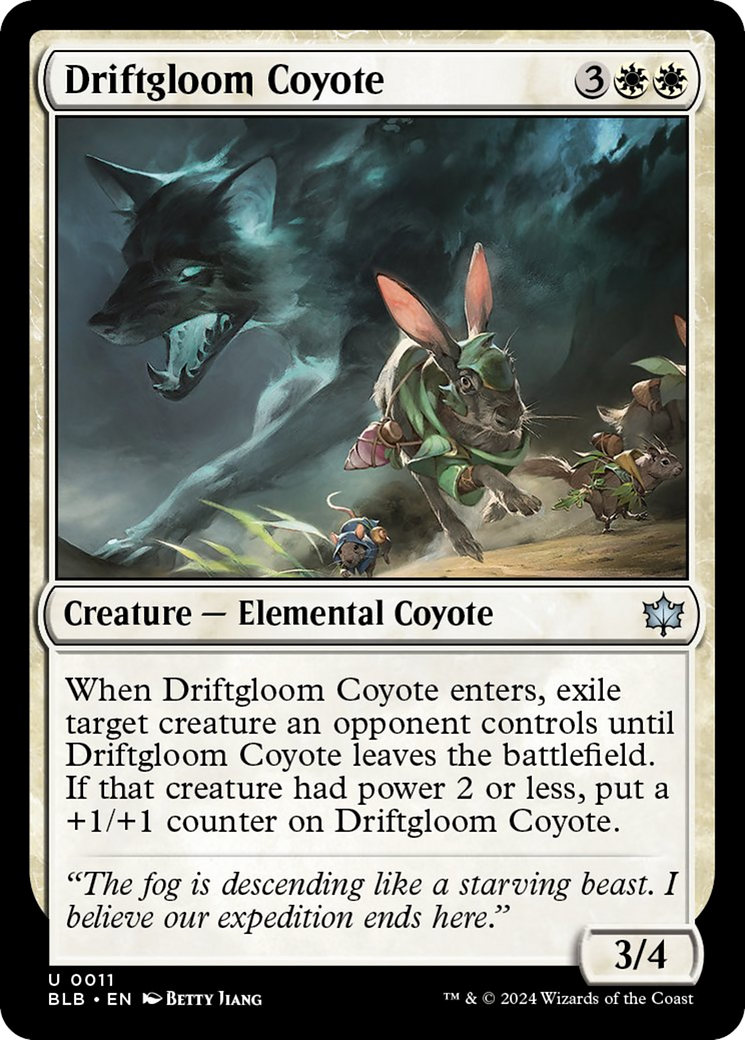 Driftgloom Coyote [Bloomburrow] | Multizone: Comics And Games