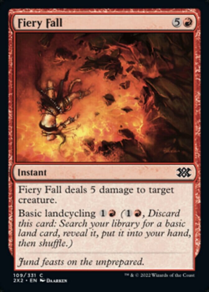 Fiery Fall [Double Masters 2022] MTG Single Magic: The Gathering  | Multizone: Comics And Games