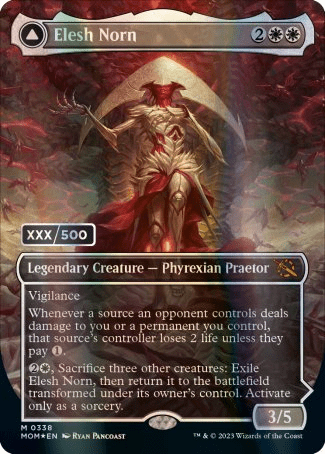 Elesh Norn // The Argent Etchings (Serialized) [March of the Machine] MTG Single Magic: The Gathering  | Multizone: Comics And Games