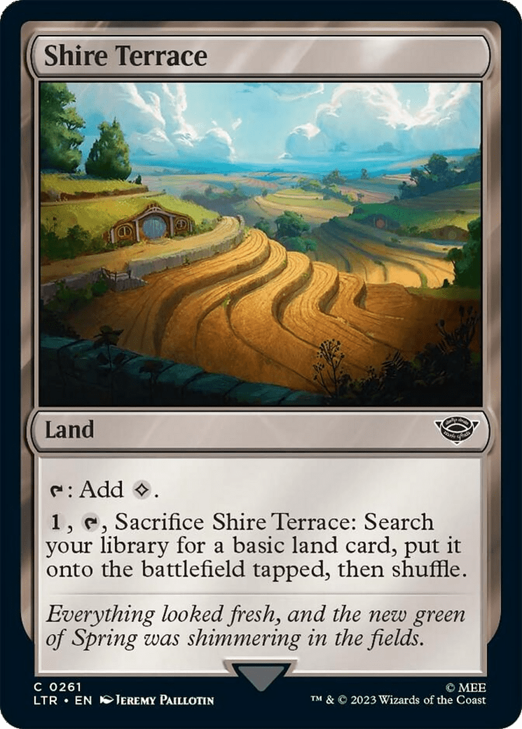 Shire Terrace [The Lord of the Rings: Tales of Middle-Earth] MTG Single Magic: The Gathering  | Multizone: Comics And Games