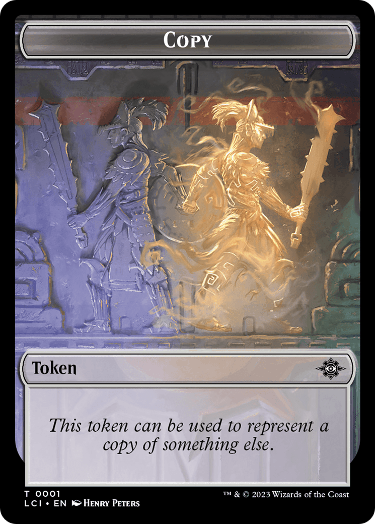 Copy Token [The Lost Caverns of Ixalan Tokens] MTG Single Magic: The Gathering  | Multizone: Comics And Games
