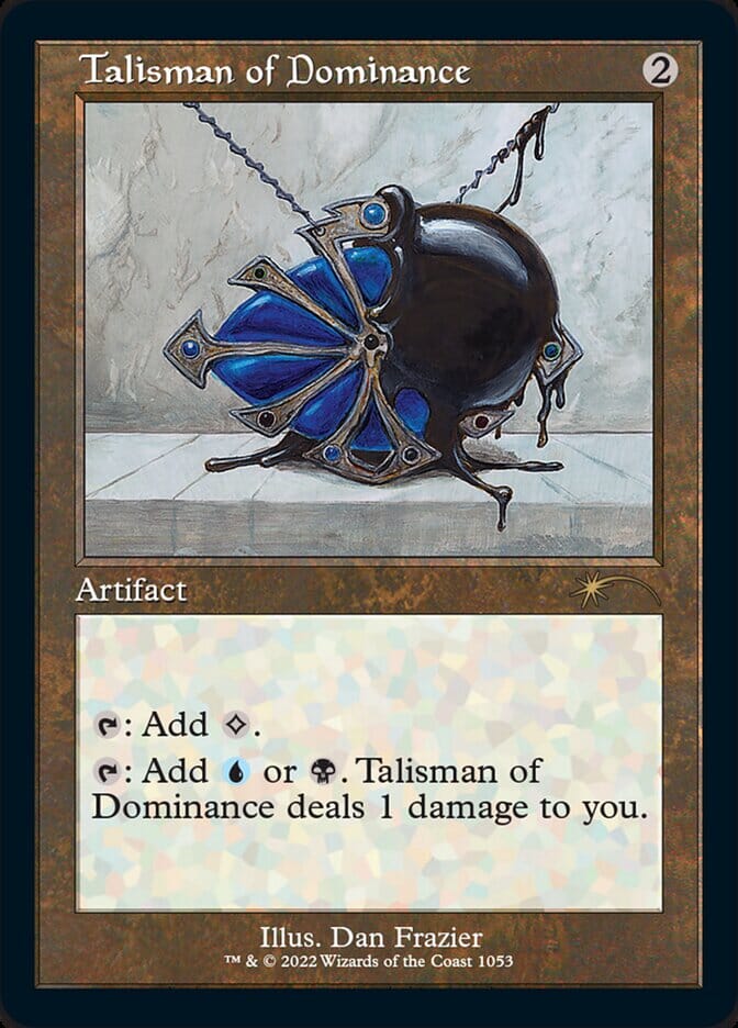 Talisman of Dominance (Foil Etched) [Secret Lair Drop Series] MTG Single Magic: The Gathering  | Multizone: Comics And Games