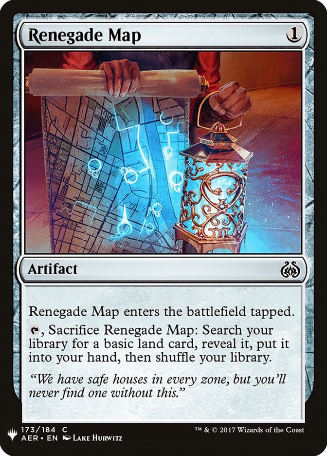 Renegade Map [Mystery Booster] MTG Single Magic: The Gathering  | Multizone: Comics And Games